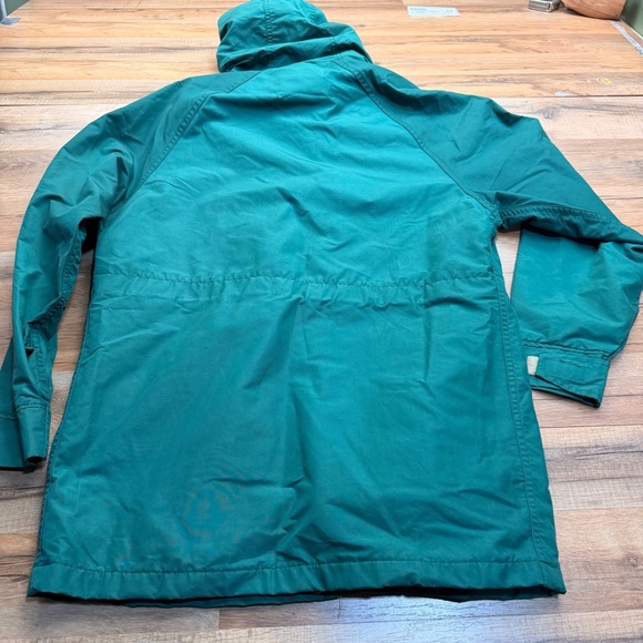 Woolrich Jacket Parka Barn Coat Vintage Women Size M Medium Detachable Hood - Picture 6 of 7